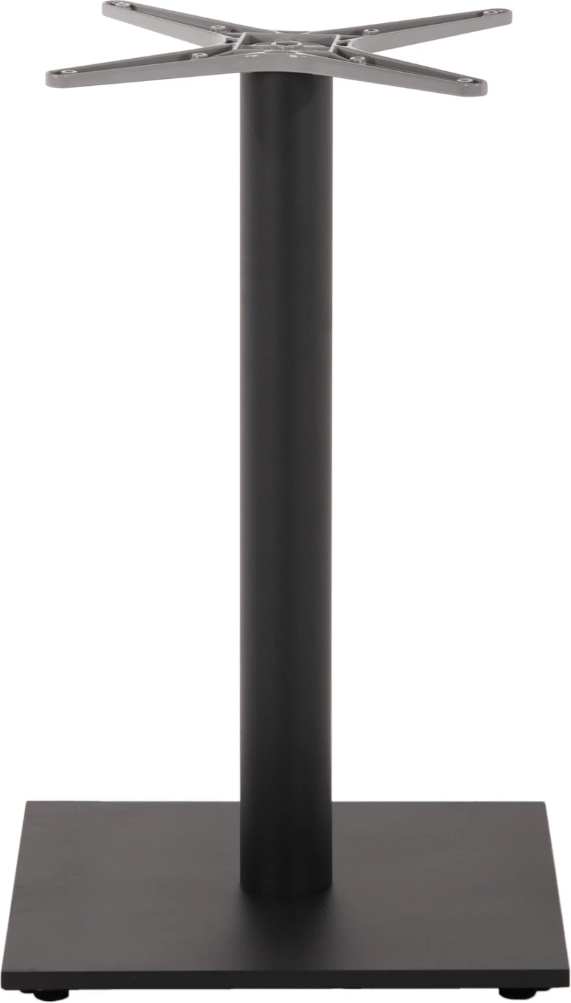 Bazë për tavolinë, ngjyrë gri alumini, FH475.20, 48x48 cm kryq, 45x45x73H cm