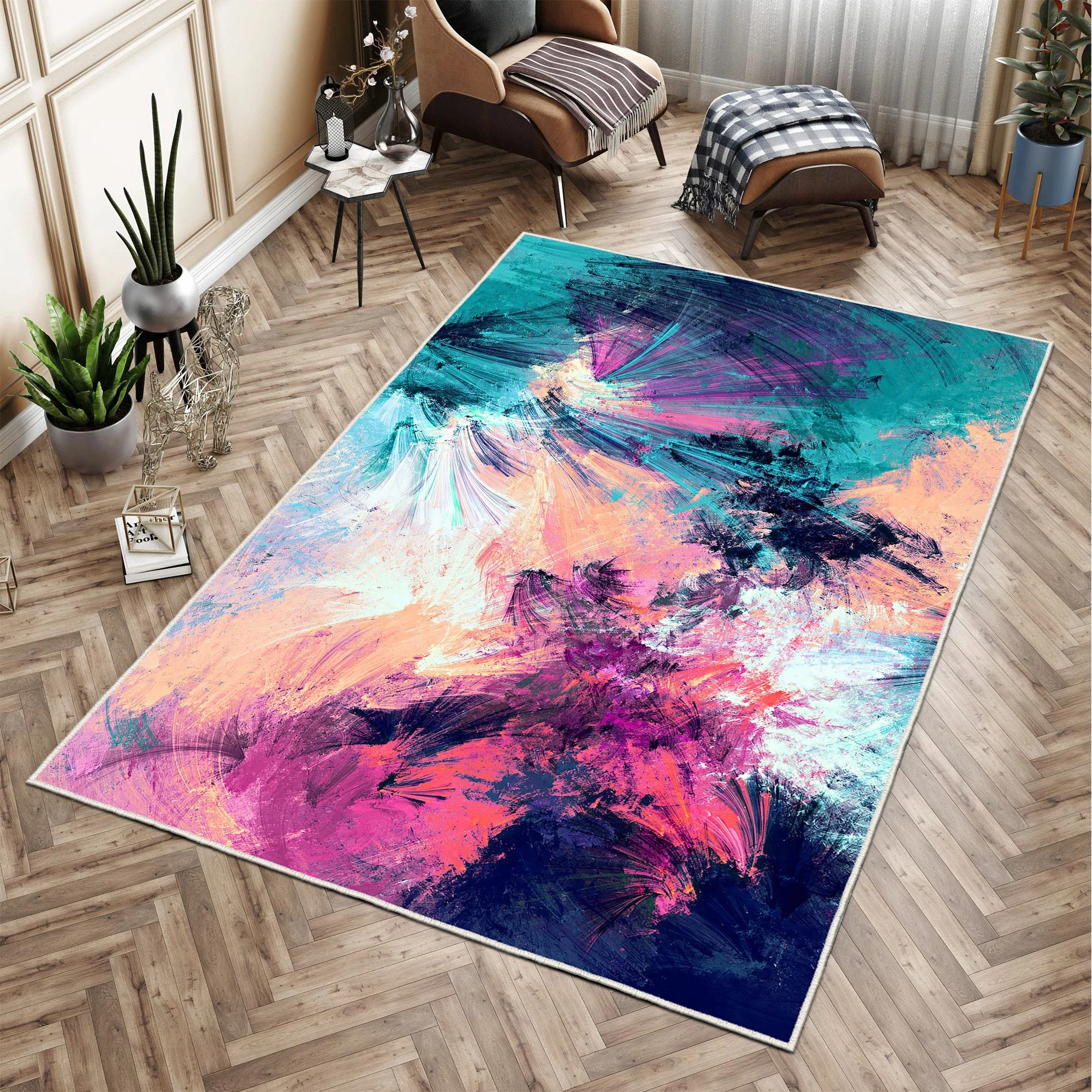 Qilim Conceptum Hypnose, shumëngjyrësh, 60x100cm, Hmnt764