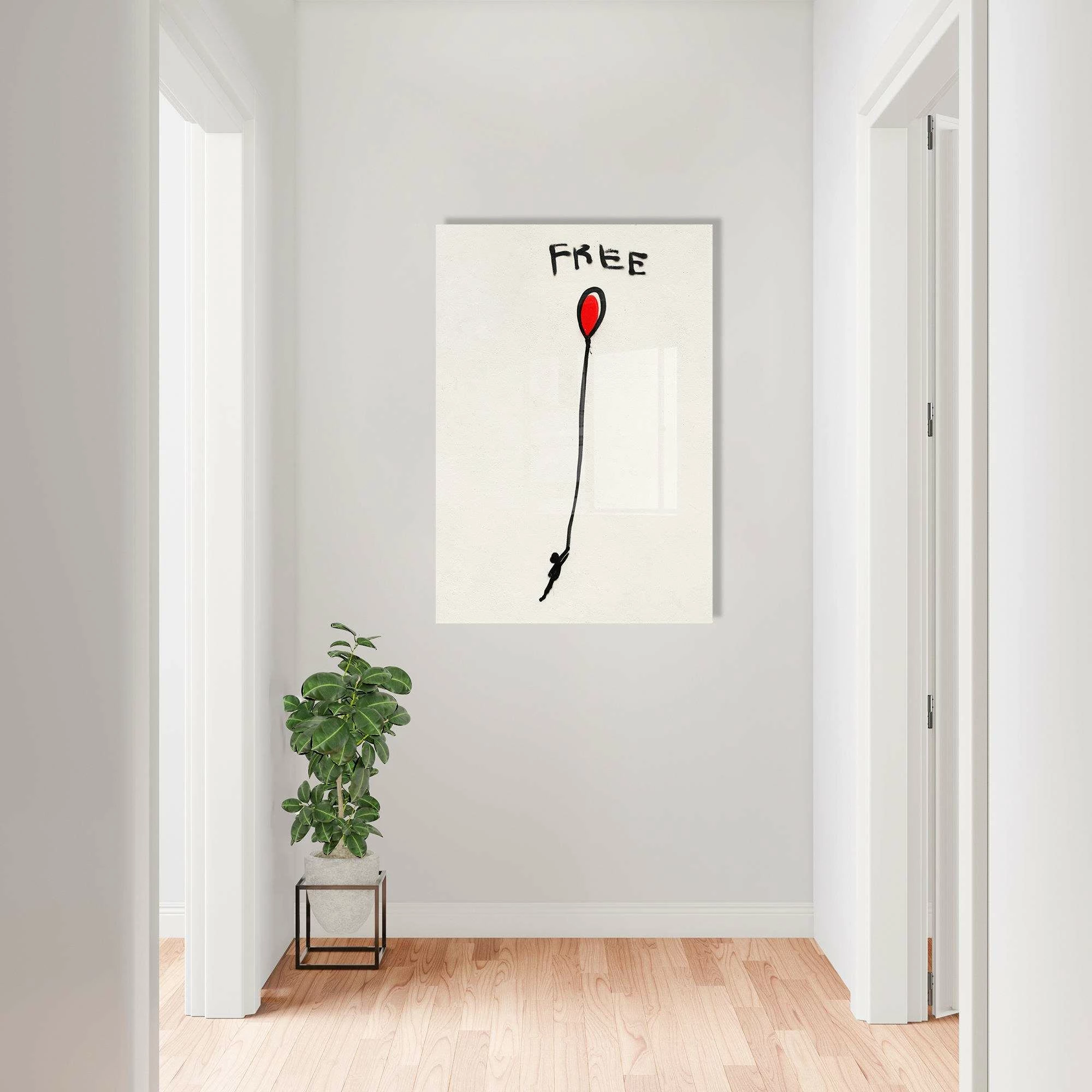 Pikturë dekorative prej xhami të temperuar, Wallity, UV-027, 50x70cm