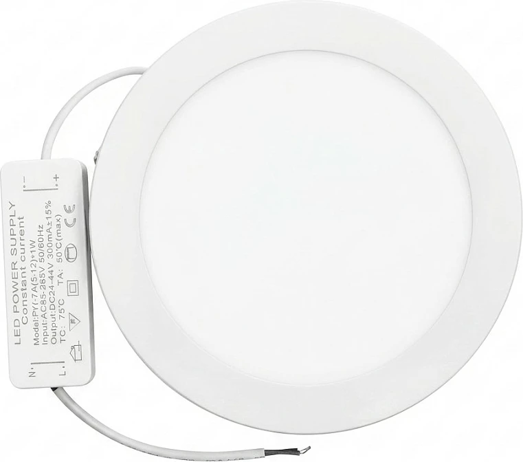 Panel LED rrethor Miboxer/MiLight 12W RGB+WW (RGB-CCT), ZigBee 3.0, i bardhë