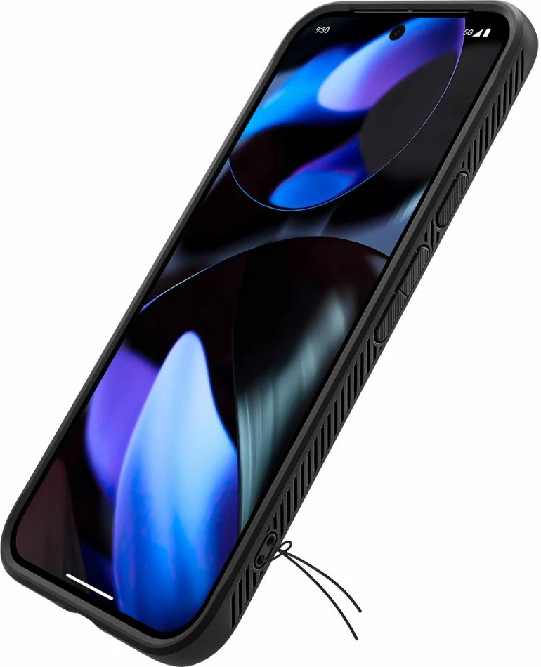 Mbështjellës Spigen Rugged Armor për Google Pixel 9 / 9 Pro, i zi