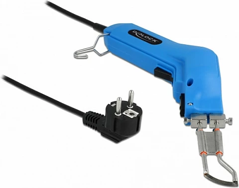 Prerës termik DeLOCK Hot Cutter, 80 W, 230 V, kabllo 3 m, blu
