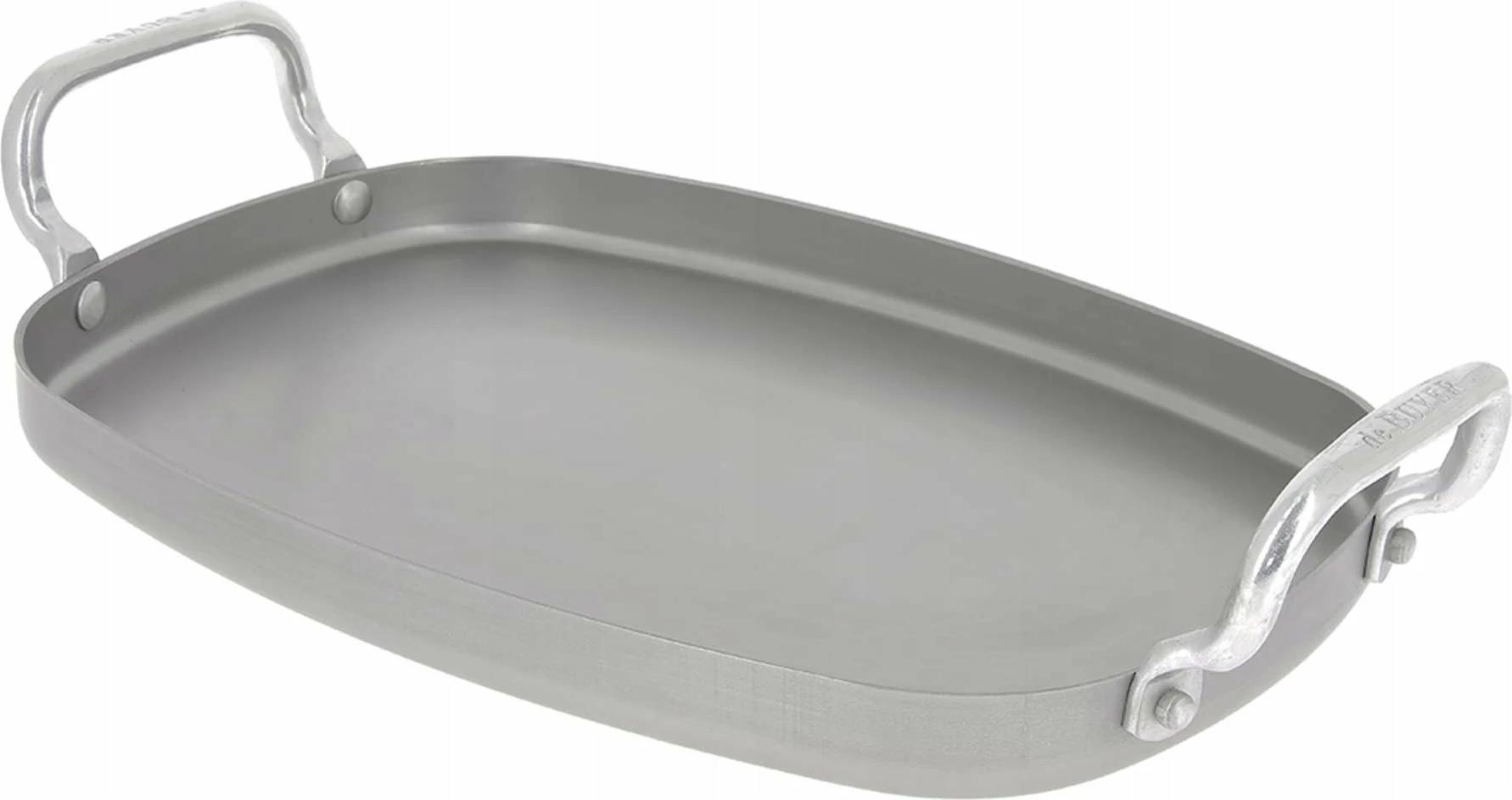 Tigan grill de Buyer Mineral B 38x26 cm, gri