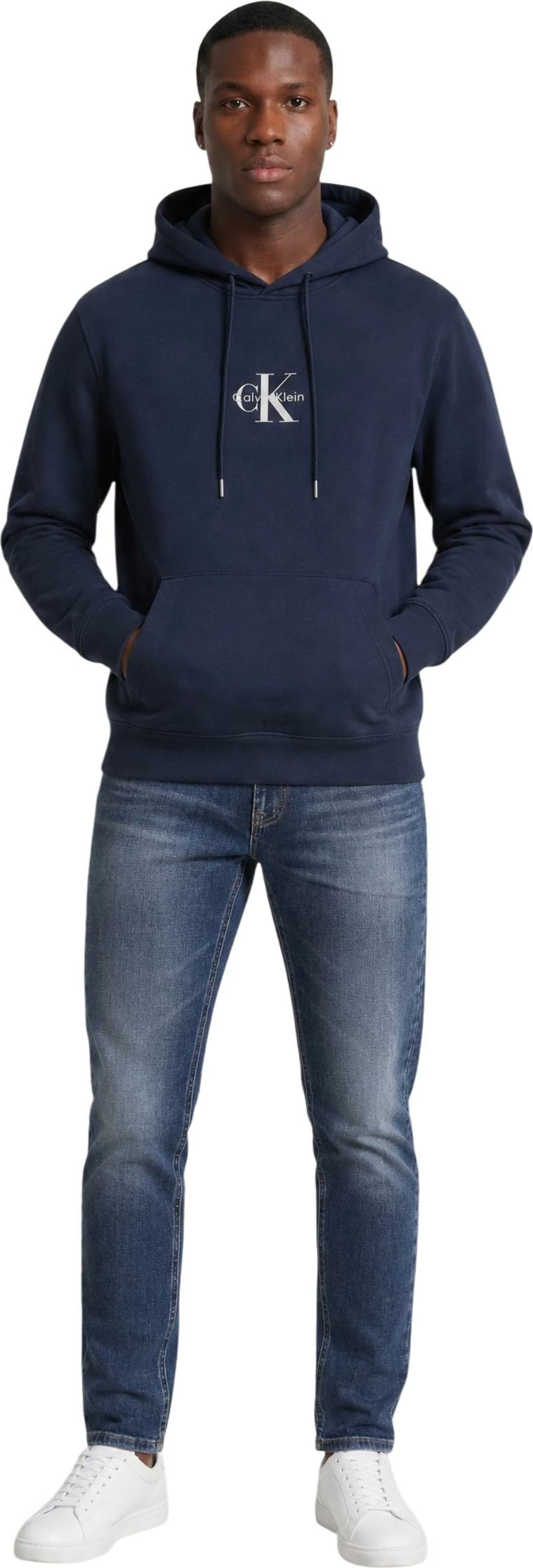 Duks me kapuç për meshkuj Calvin Klein Jeans LV04RG279G, i kaltër [Madhësia: S]