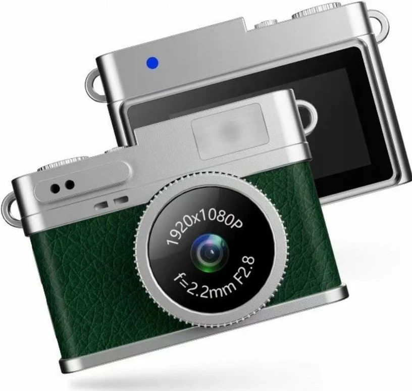 Kamerë kompakte XREC X4, 2MP, Full HD, USB-C, e gjelbër