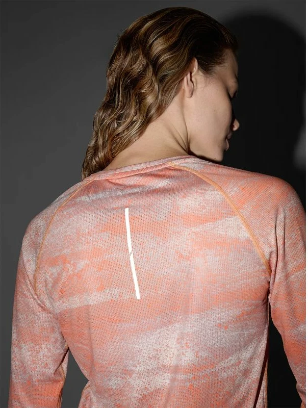 Fanellë me mëngë të gjata për femra 4f, për biçikletë