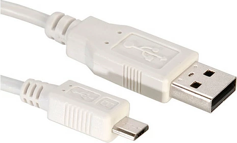 Kabllo USB 2.0 VALUE A në Micro-B, 3 m, e bardhë