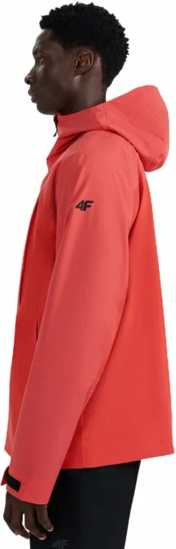 Jakne trekking për meshkuj 4f, portokalli