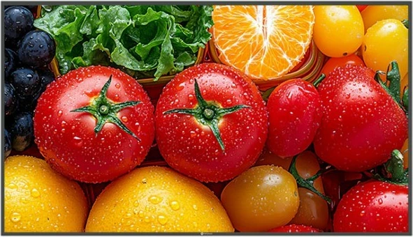 Monitor profesional sinazh digjital, AG Neovo, QM-5503, 55" 4K UHD, 500 cd/m², kontrast 5000:1, 24/7, USB-C, altoparlantë të integruar, i zi