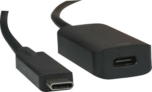 Kabllo zgjatues USB-C EFB Elektronik EBUSBC-USBC10GE.5, 5 m, USB 3.2 Gen 2, 10 Gbit/s, e zezë