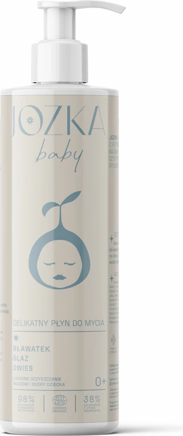 Larës për trup dhe flokë për fëmijë Jozka Baby Gentle Body and Hair Wash 300ml