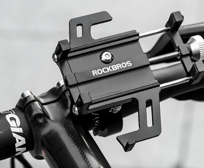 Mbajtës telefoni Rockbros, i zi