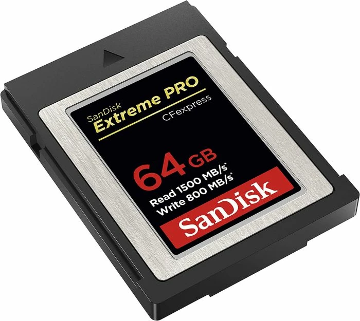 Kartelë memorie CFexpress Type B, SanDisk Extreme PRO SDCFE-064G-GN4NN, 64GB, 1500MB/s lexim, 800MB/s shkrim