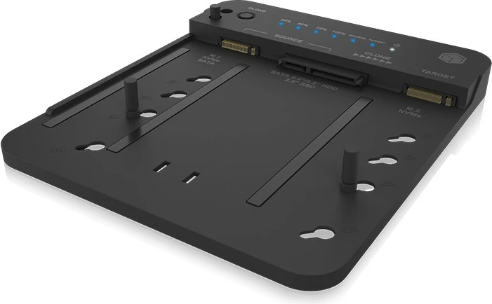 Stacion klonimi ICY BOX IB-2913MCL-C31, HDD, SSD, USB 3.2 Gen 2, 10 Gbit/s, Ngjyrë e zezë