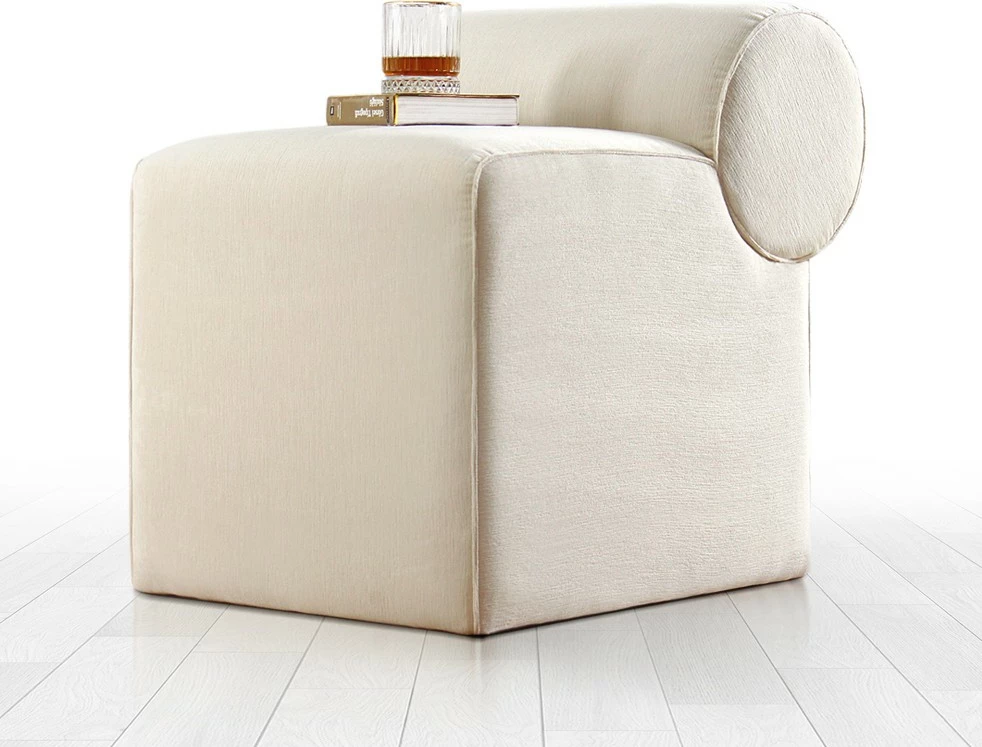 Puf Atelier del Sofa Linburg, krem
