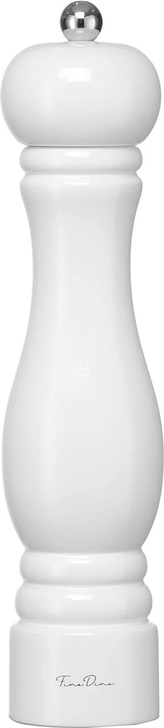 Mulli kripë Fine Dine Monolith 250mm, mekanizëm qeramik, 32ml, i bardhë