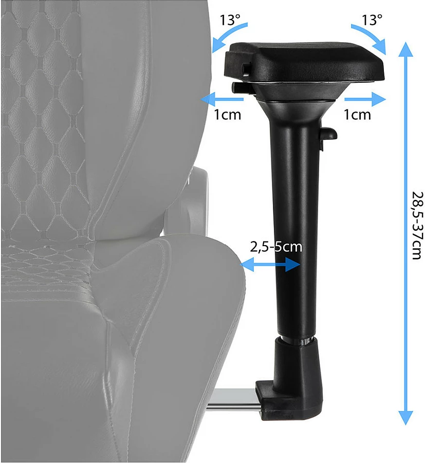 Karrige gaming Noblechairs EPIC, e zezë