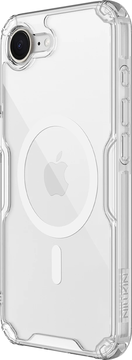 Mbështjellës Nillkin Nature Pro Magnetic për iPhone 16e, MagSafe, Transparent