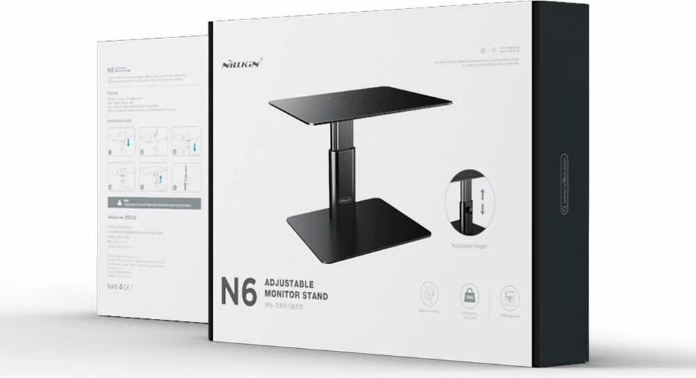 Mbajtëse monitori Nillkin HighDesk, e rregullueshme, e zezë