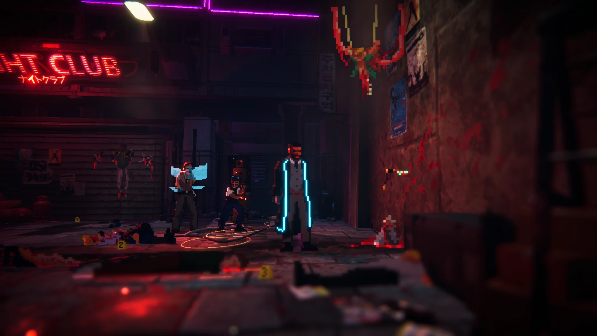 Lojë Nintendo Switch Meridiem Games Neon Blood Limited Edition, PEGI 16, set me art book + soundtrack digjital + city guide
