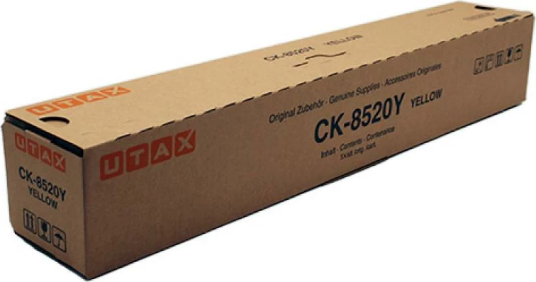 Toner, Utax, CK-8520Y Copy Kit (1T02P3AUT0), origjinal, i verdhë