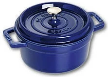 Tenxhere Staub Cocotte 20cm kaltër e errët