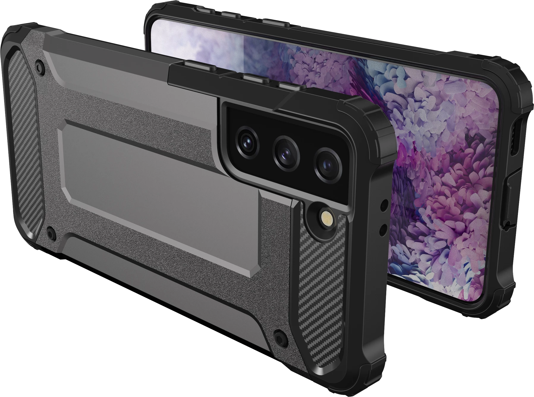 Mbështjellës Hurtel Hybrid Armor për Samsung Galaxy S23 Ultra, Blu