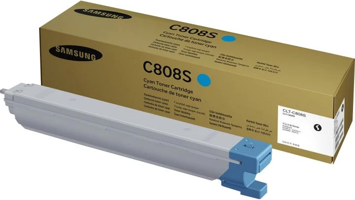Toner, Samsung, CLT-C808S (SS560A), rendiment i lartë 9,800–23,700 faqe, cyan