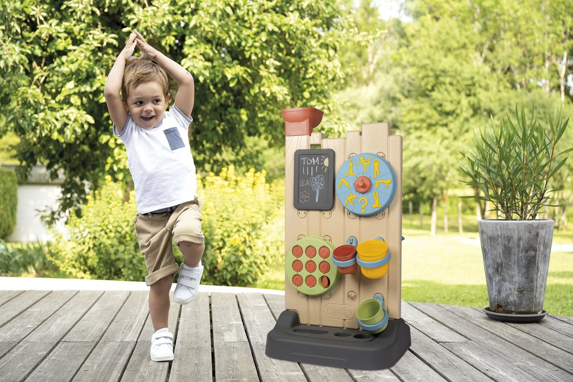 Mur aktiviteti Smoby Smoby Life, dy-anësh, 48.2 x 88.5 x 42.8 cm