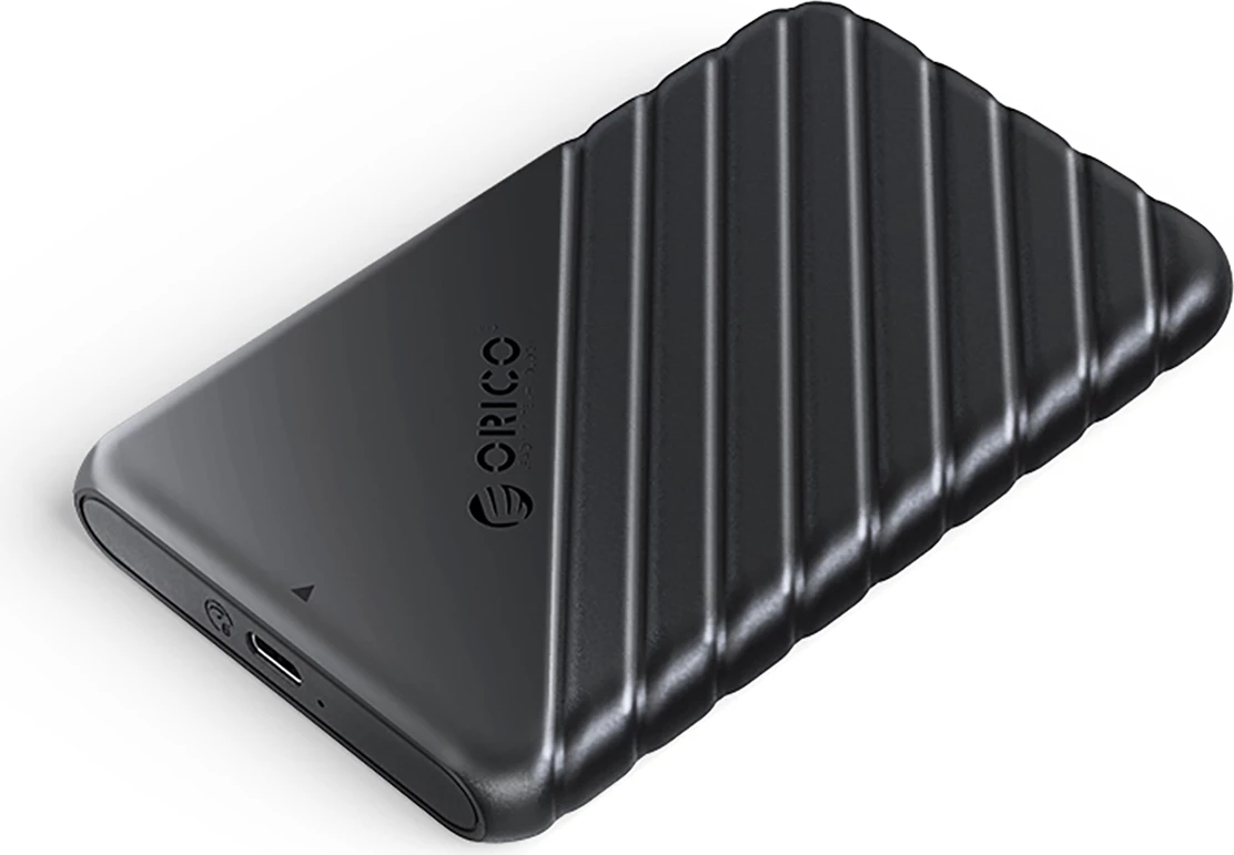 Kasë Orico 25PW1C-C3 për HDD/SSD 2.5", USB-C 3.1, 5Gb/s, e zezë