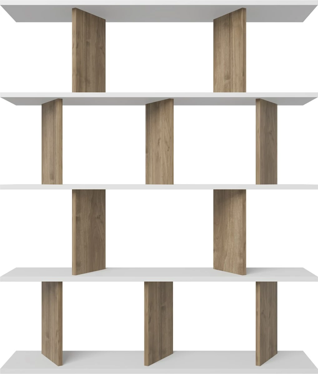 Raft librash Hanah Home, Grace, bardhë dhe arre