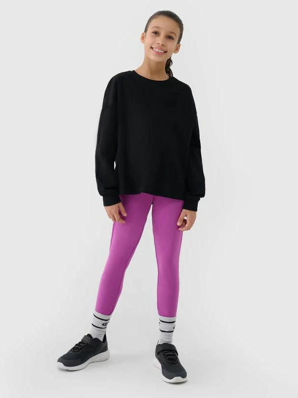 Maicë me mëngë të gjata oversize për vajza 4F