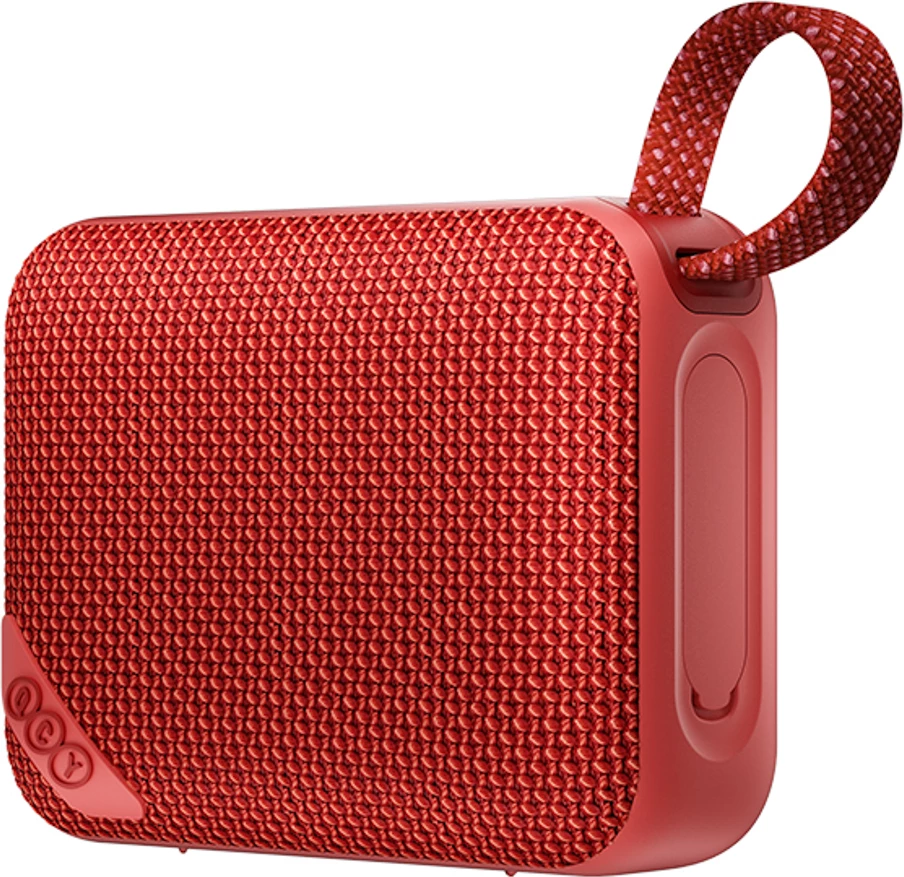 Altoparlant Bluetooth QCY SP2, 5 W, Bluetooth 5.3, IP67, RGB, TWS Stereo, microSD, 1000 mAh, i kuq
