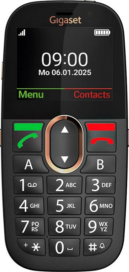 Celular Gigaset GL695, Single SIM, 4G LTE VoLTE, 2.31", SOS, i zi