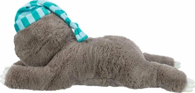 Lodër plush për qen Trixie TX-36166, përtac me rrahje zemre, 34 cm, bateri LR44, shumëngjyrëshe