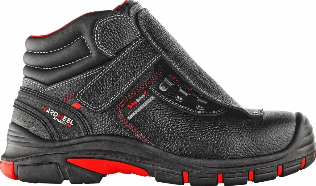 Çizme sigurie pune VM Footwear Bolton 5080-S3L, nr. 45, zi-kuqe