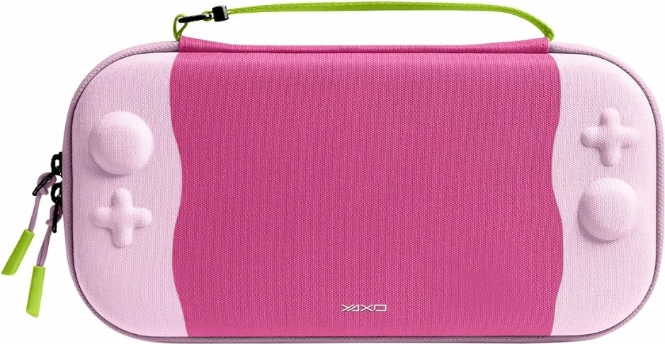 Kasë mbrojtëse Yaxo Tahoe Cool Edition për Nintendo Switch/Switch 2, Litchi Pink
