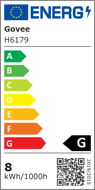 Shirit LED RGB për TV, Govee, TV Backlight 46-60", 4x75 cm