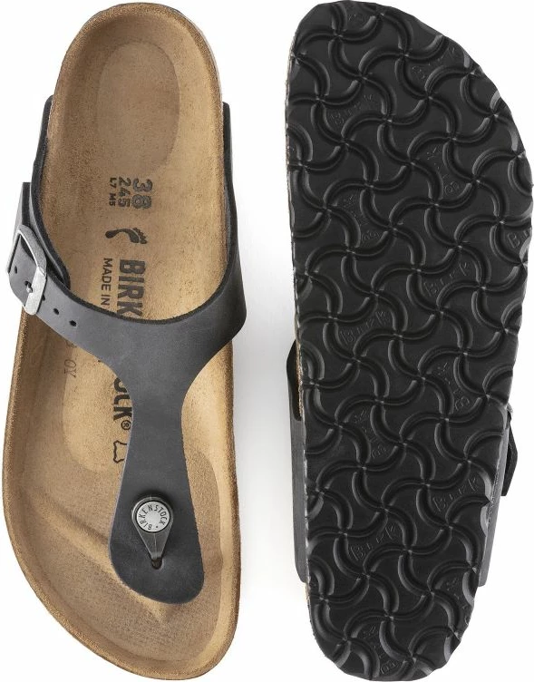 Flip-flops Birkenstock për meshkuj/femra, të zeza [Madhësia: 44]