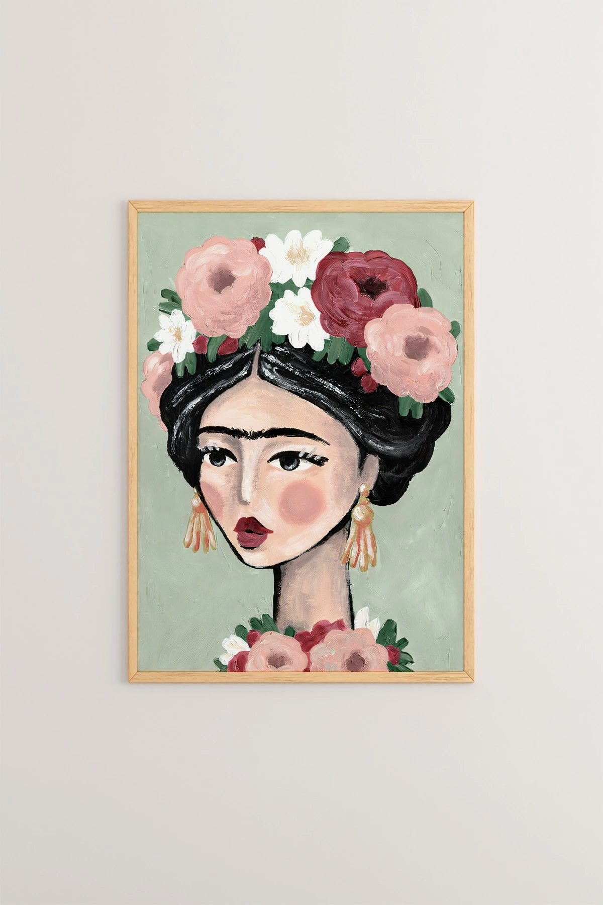 Pikturë dekorative me kornizë, Wallity, Tekhamcerceve69, shumëngjyrëshe, 33x48cm