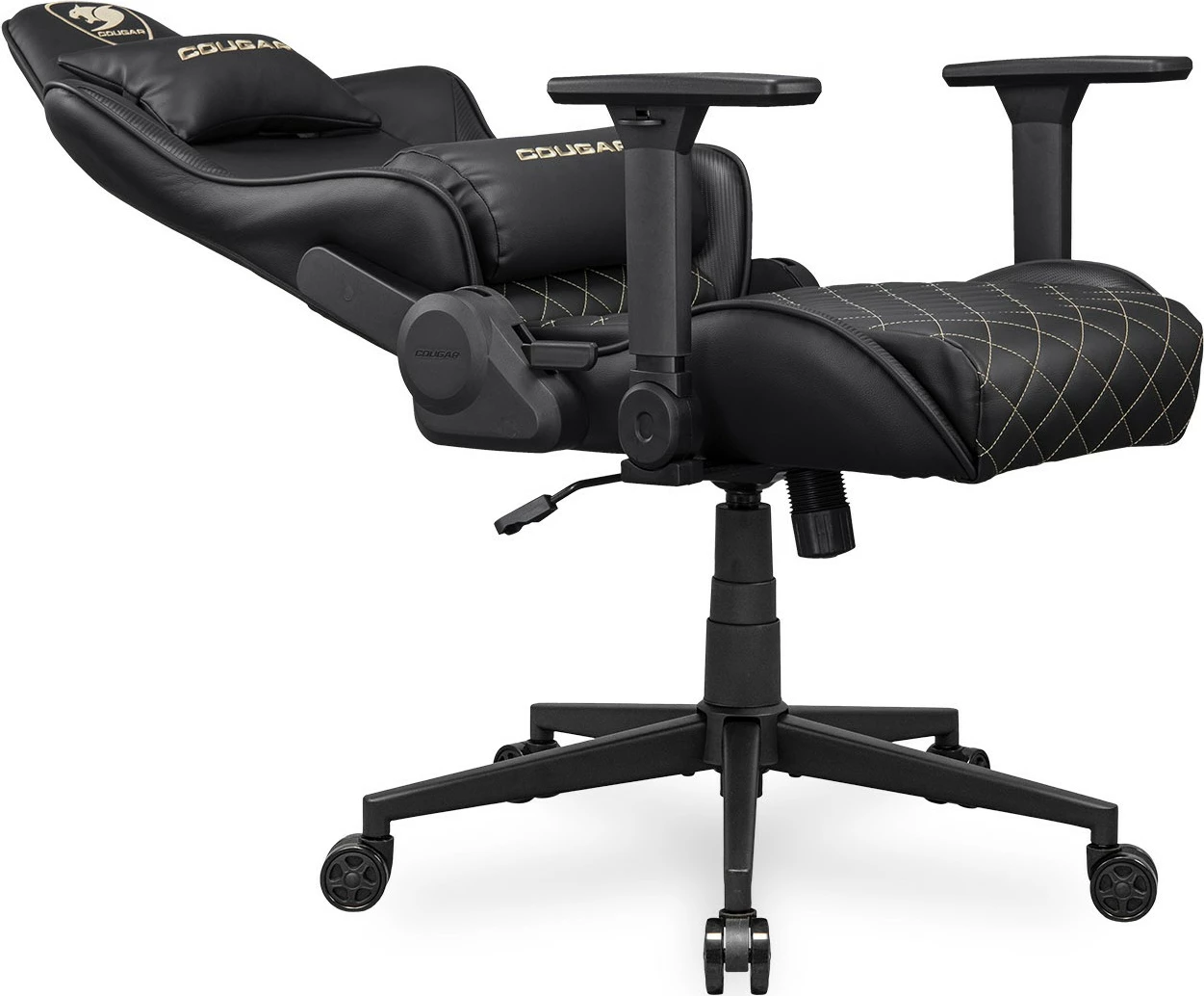 Karrige gaming Cougar Armor One V2, e zezë me të arta