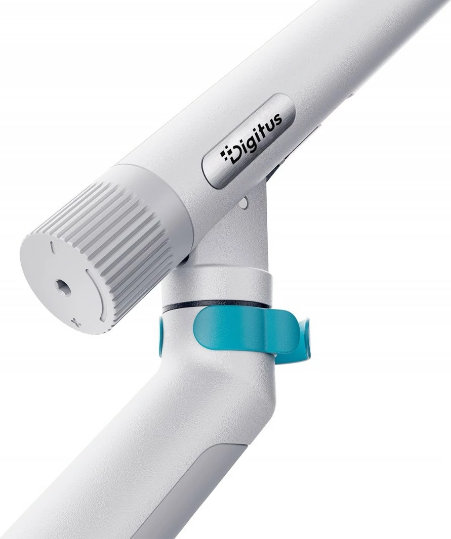 Krah tavoline i dyfishtë për monitor Digitus DA-90472, 2x deri 35\", 2x10kg, VESA 75x75/100x100, me kapëse + montim në tavolinë, i bardhë