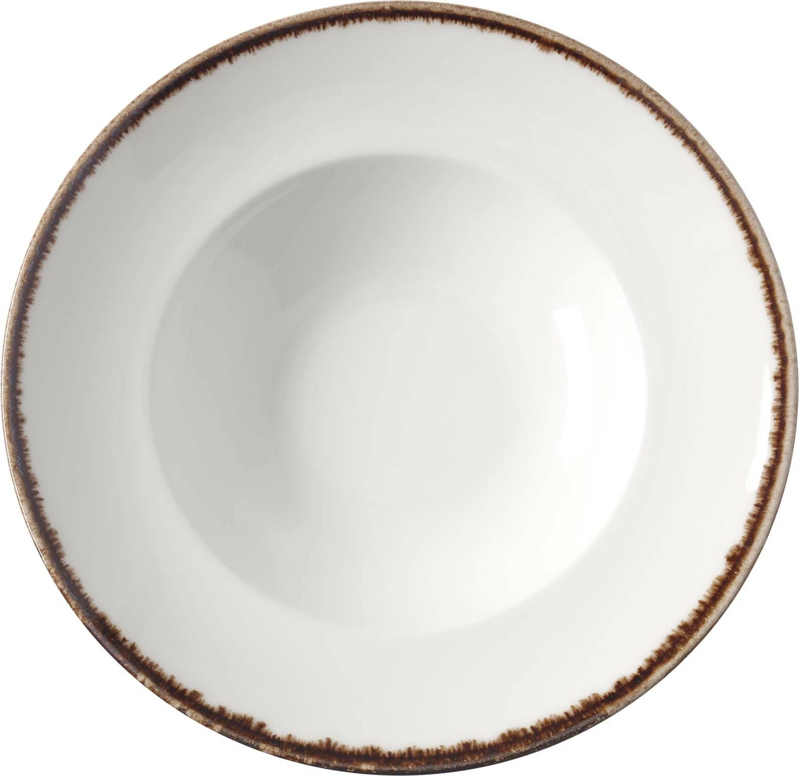Pjatë për pasta Fine Dine Vanilla 270mm porcelan, krem, set 6 copë