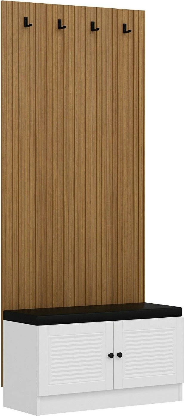Stendë korridori Skye Decor, Noah, e bardhë, 90x210x35cm