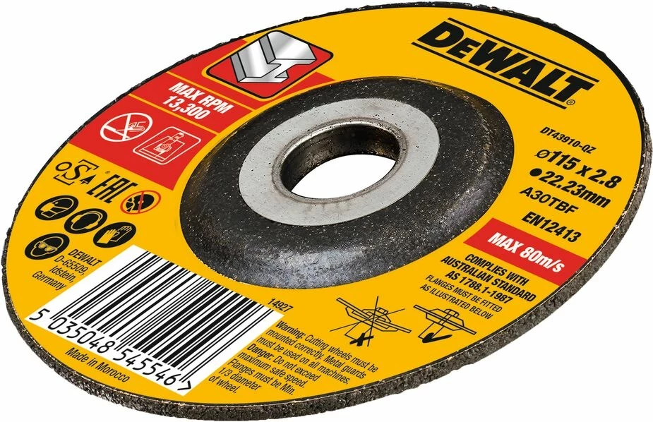 Disk prerës metali DeWalt DT43913 230 x 3.0 mm