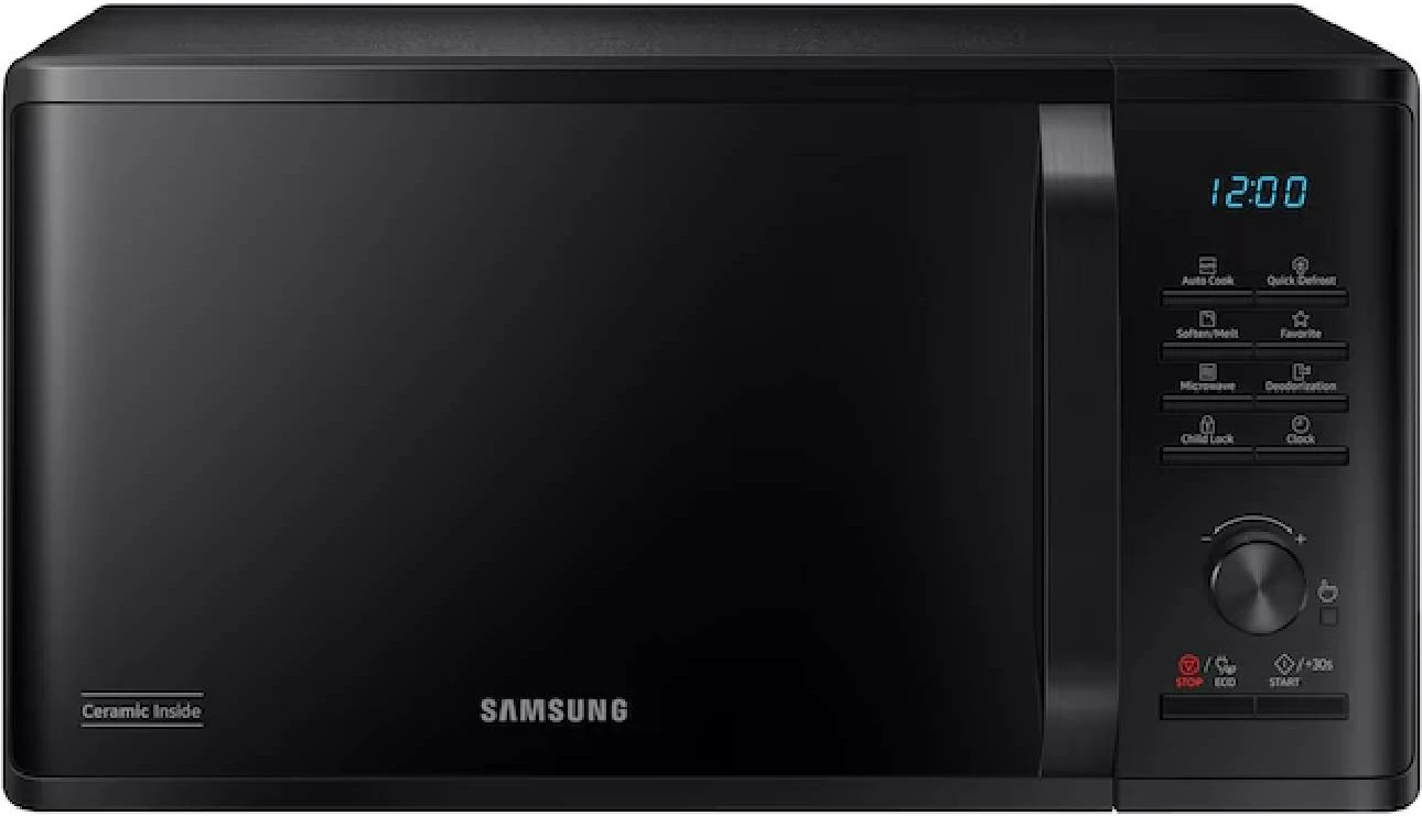 Mikrovalë Samsung MS23K3515AK/E2 1250 W, 6 nivele fuqie, CERAMIC INSIDE, Quick Defrost, e zezë 5