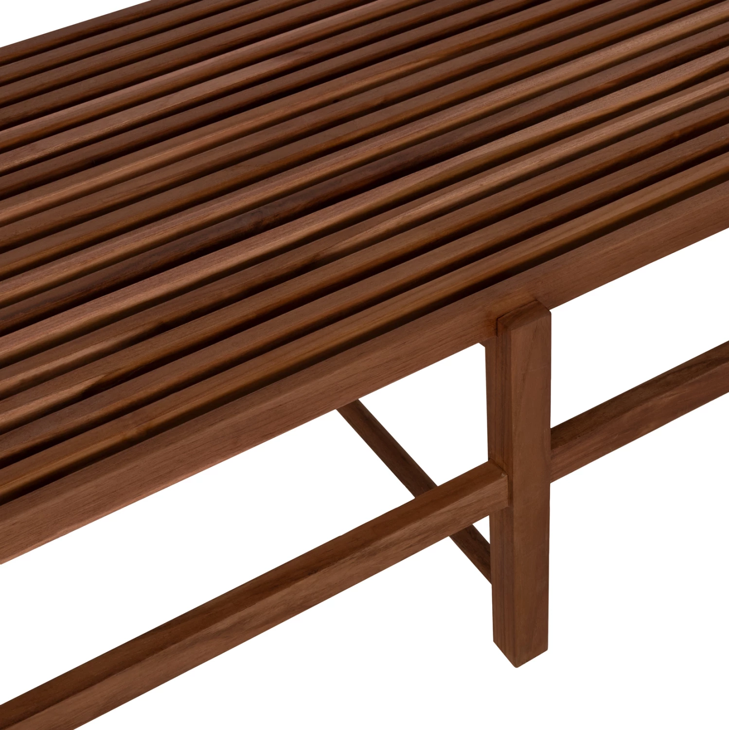 Stol 3-vendësh KRON FH9537 dru tik ngjyrë natyrale 180x56x46H cm