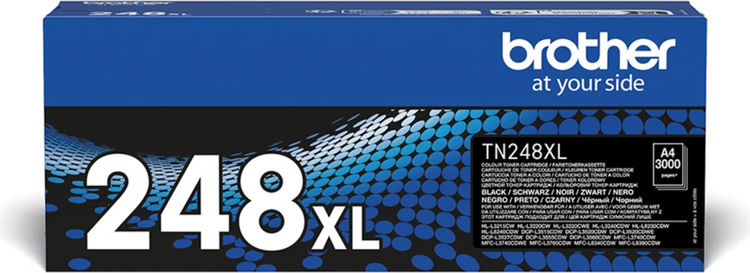 Toner, Brother TN-248XLBK XL, 3000 faqe, e zezë