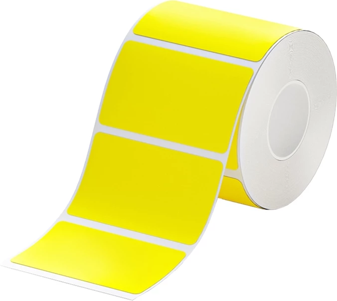 Etiketa printeri Niimbot T50*30-230dualYellow, 50x30mm, 230 copë, e verdhë