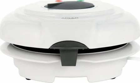 Aparat për vaflla Adler AD 3038, 1500W, 18cm, i bardhë